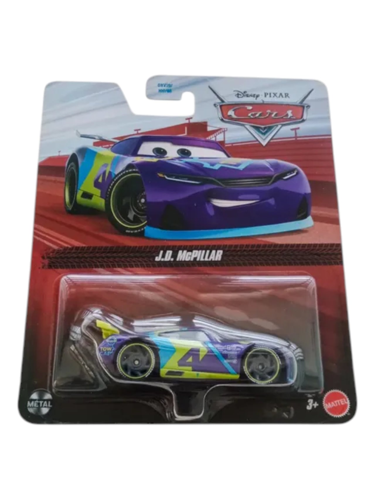 Disney Pixar Cars J.D. McPillar Die-Cast Car | Metal Body | 1:64 Scale | Mattel Collectible Toy