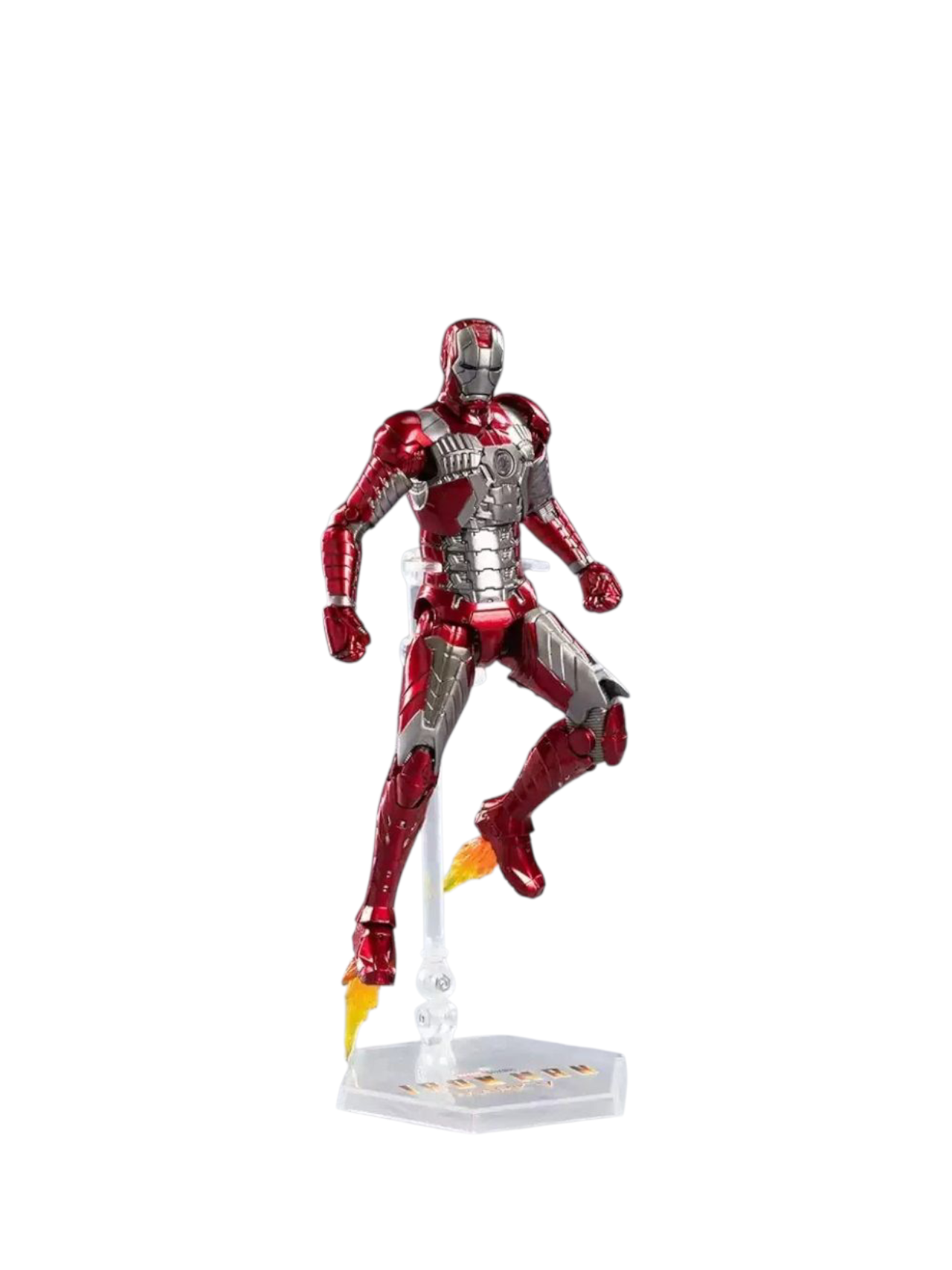 Marvel Studio Saga ZD Toys Iron Man MK5 Luminous Version Lighting Function -1:10 Scale Collections
