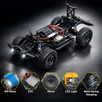 HB Toys Racing Rally Climbing Beast Off Road Remote Control Car 1:10 Scale 4WD Rally Car RTR | Code: HB-ZP1009