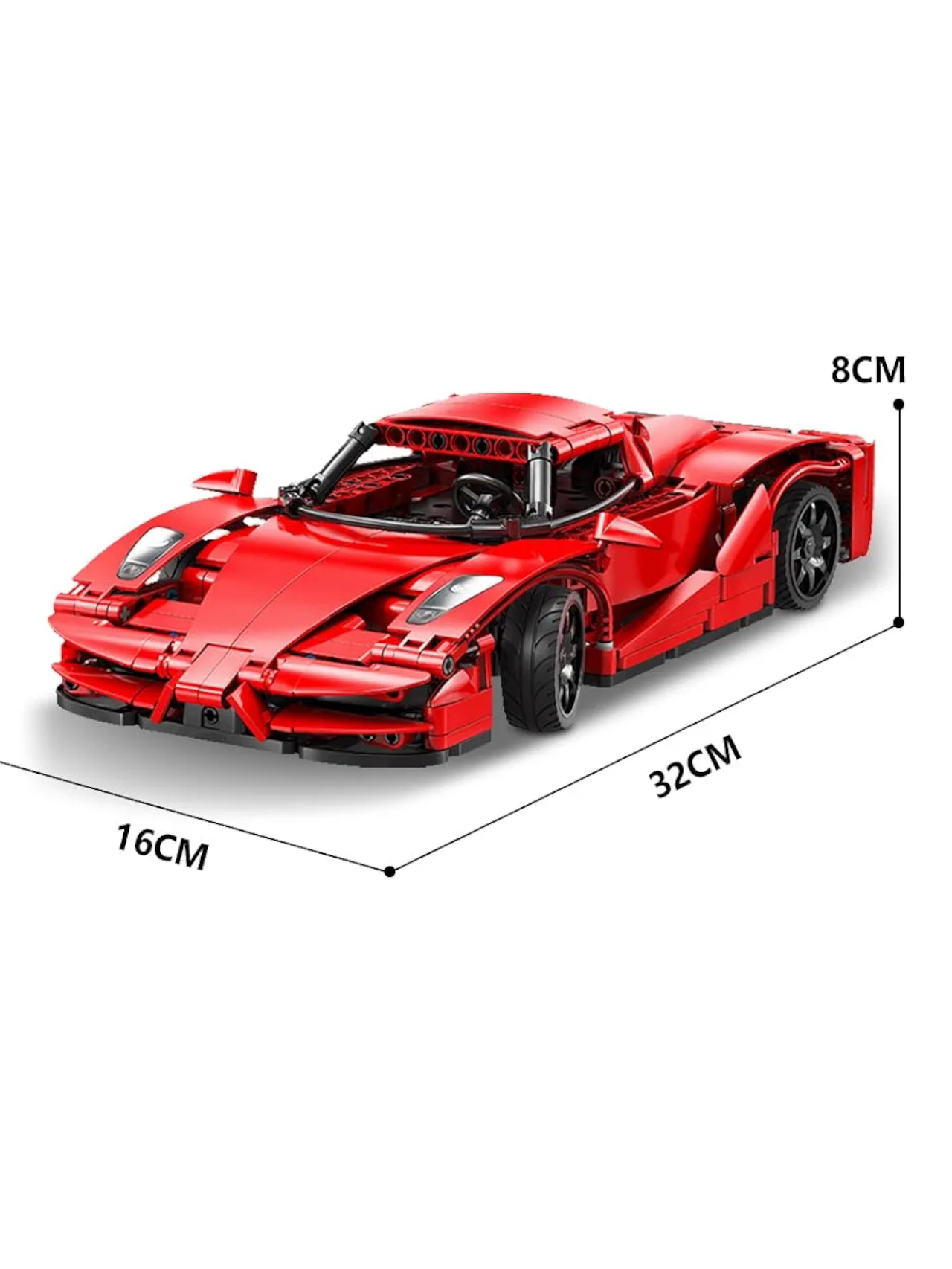 Cada dual mode control (rc) Red blade sport car 1:12 Scale