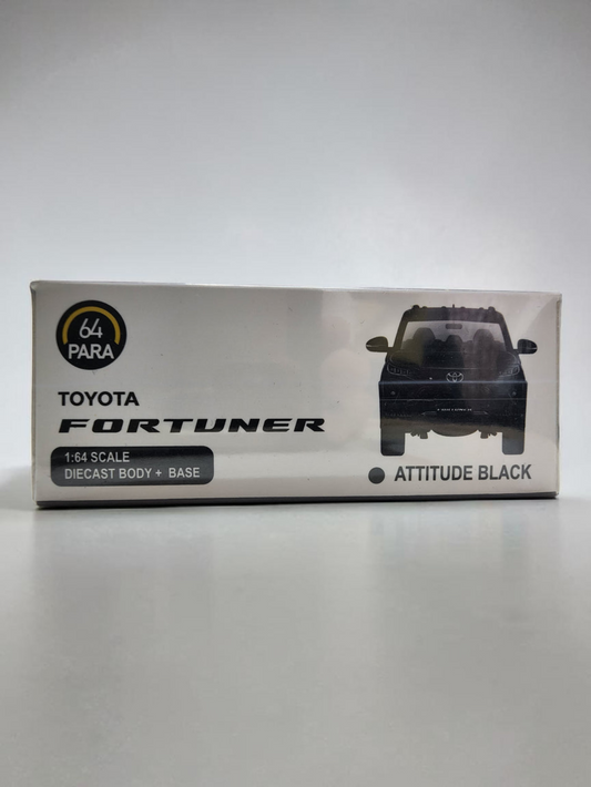 Para64 Toyota Fortuner Attitude Black Imported 1:64 Scale