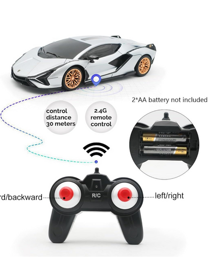 Lamborghini Sian FKP 37 Full Function Remote Control Car 1:24 Scale (Official Licensed Product)
