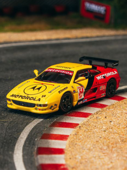 Tarmac Works Ferrari F355 World Challenge Series 2000 1:64 Scale (With Acrylic Case)