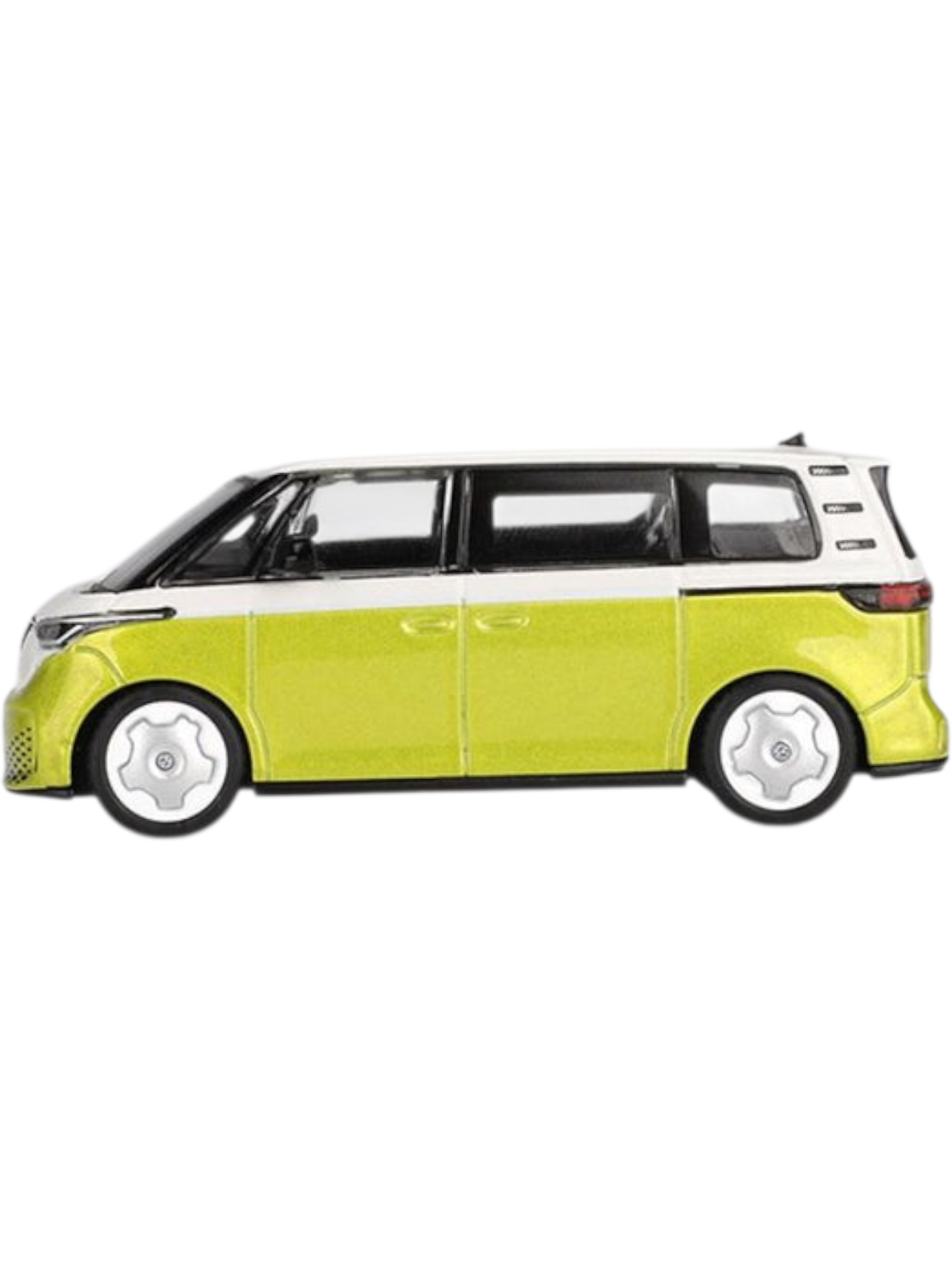 Mini GT #1110: Volkswagen ID. Buzz - Candy White / Pomelo Yellow 1:64 Scale