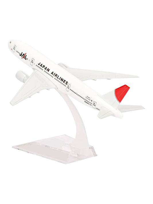 Aircraft Model japan Airlines Boeing 777 Unicef JA603J Airplane 16cm, (Code 138)