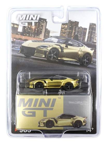 Mini GT Nissan Z Veilside FFZ400 (Gold Chrome) Code-985 1:64 Scale