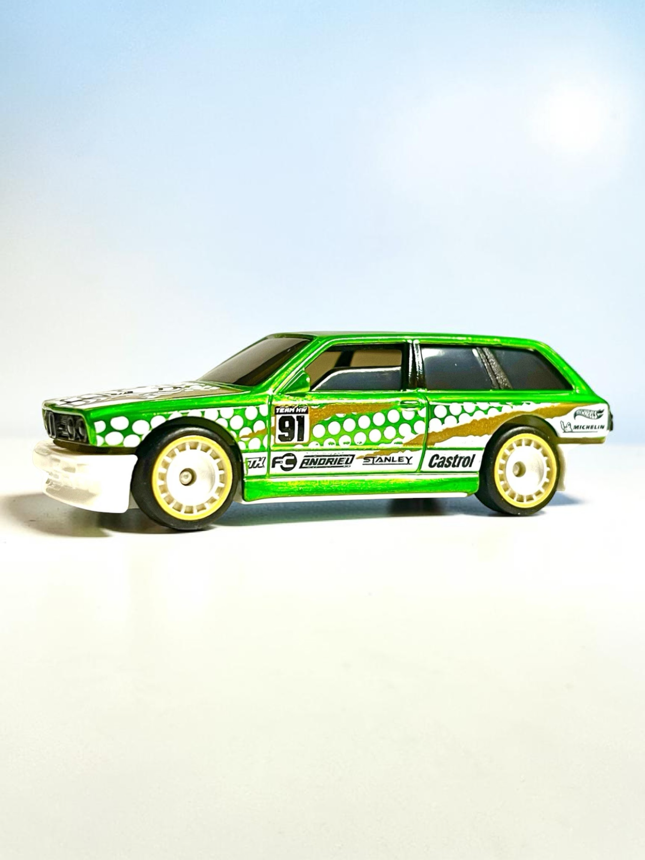 HotWheels 'BMW M3 WAGON' Imported Mainline 1:64 Scale Super Treasure Hunt (With protector)RLC