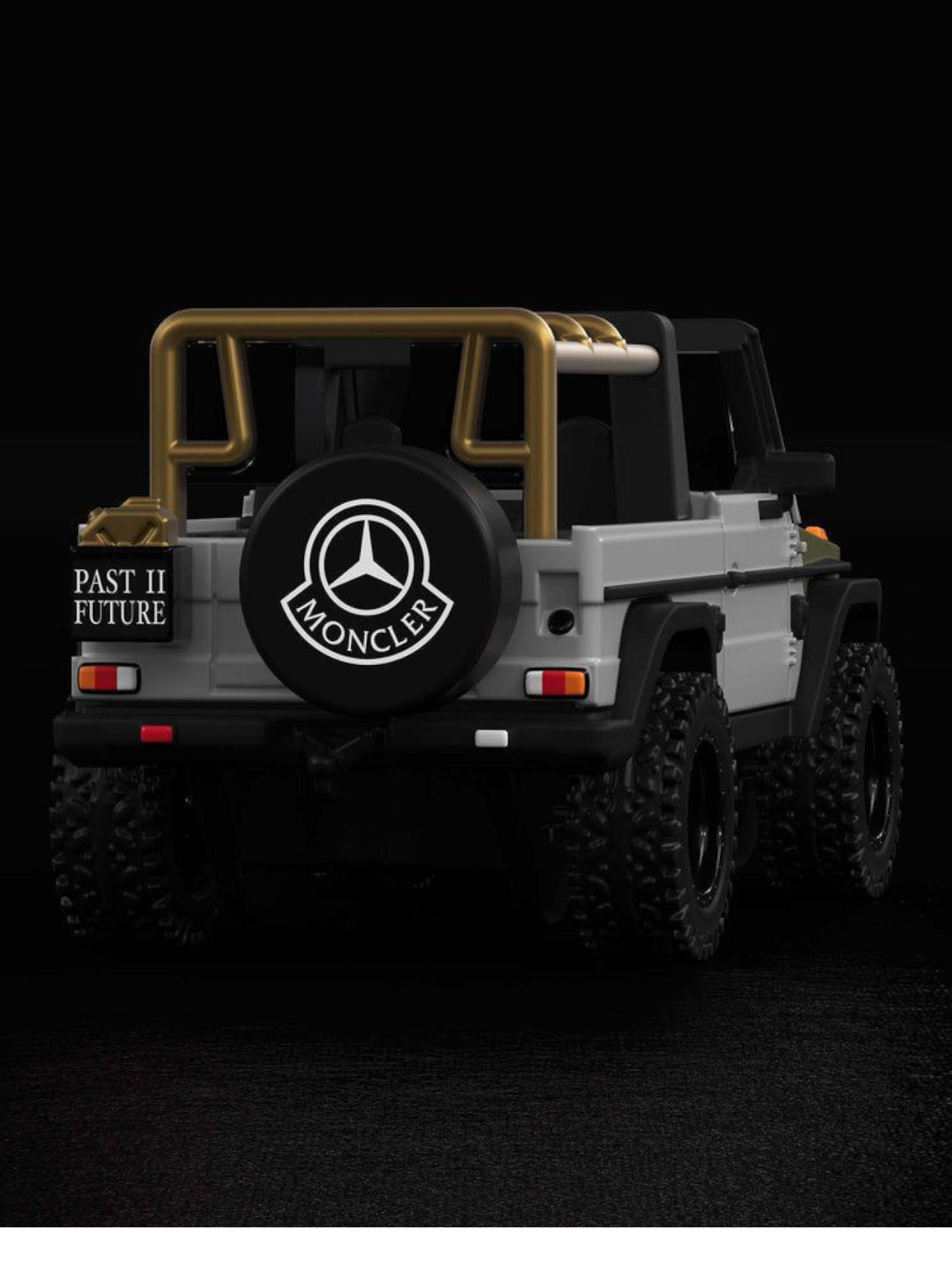 HotWheels x Mercedes-Benz Project G-Class Past II Future Designed by Nigo RLC 1:64 Scale (With Acrylic Case)