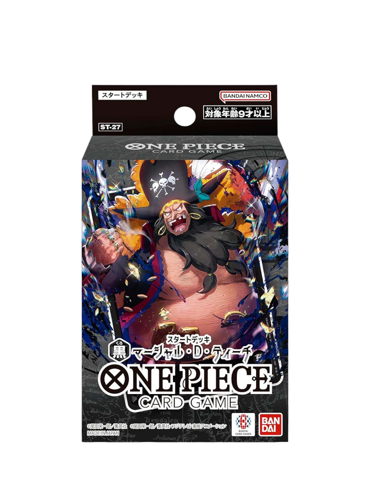 Bandai ST-27 One Piece Card Game, Starter Deck, Black, – Toy Collectors India