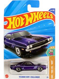 Hotwheels '70 Dodge hemi challenger imported mainline 1:64 Scale