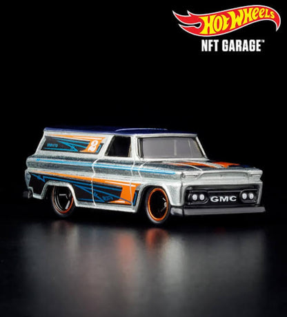 HotWheels NFT Garage 64 GMC Panel Zamac Edition 1 Imported Premium RLC 1:64 Scale Code: HXN07-NK910