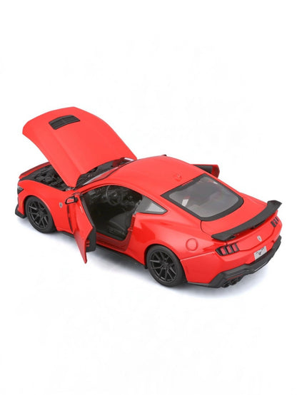 Maisto 2024 Ford Mustang Dark Horse 1:24 Die-Cast Model Car with Acrylic Case | Collector's Collection