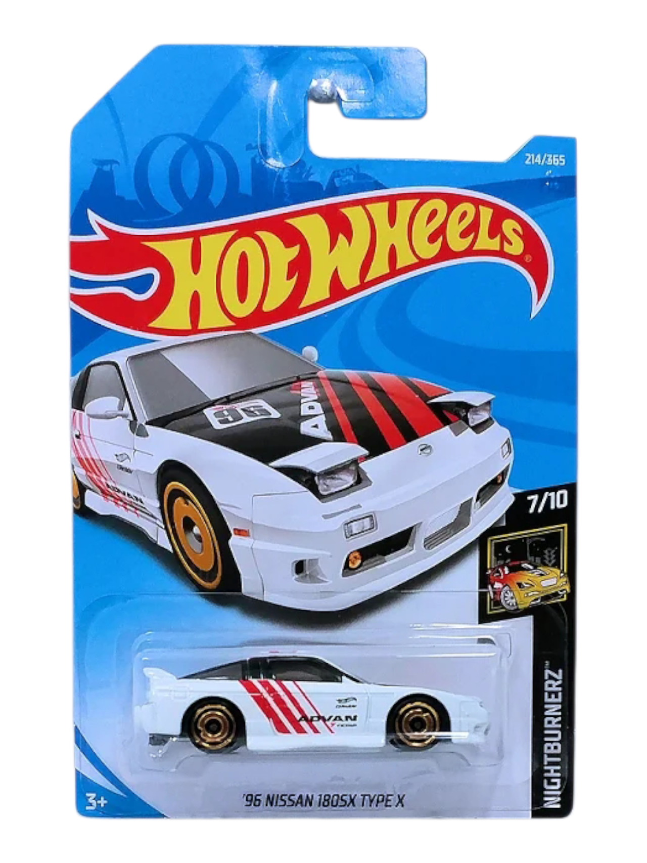 Hot Wheels 96 Nissan 180SX Type X