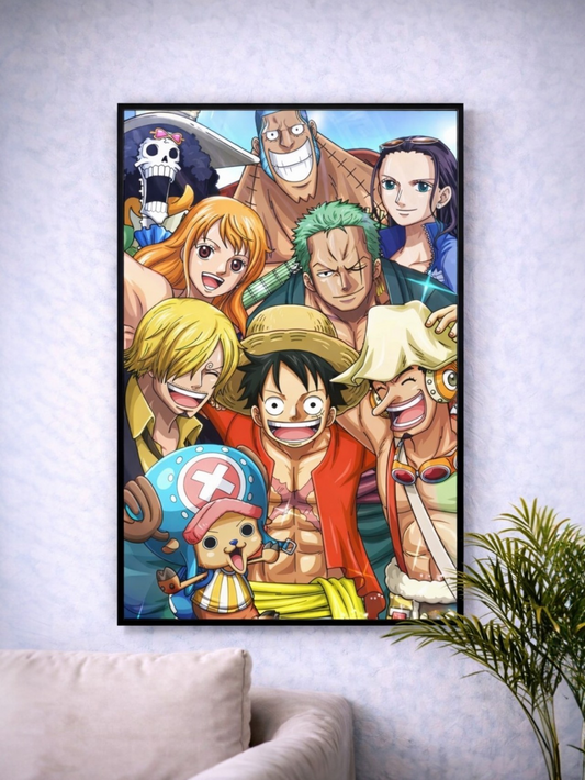 ONE PIECE CREW | ANIME POSTER #15 |WALL POSTER (A4 Size)
