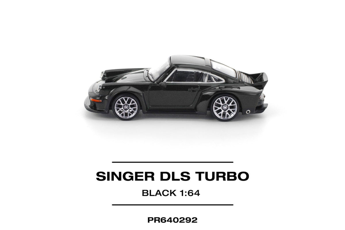 (PR640292) Pop Race SINGER DLS TURBO ROAD BLACK Diecast Model