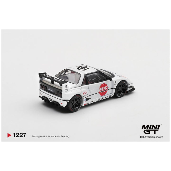 Mini GT #1227: Mazda AZ-1 Liberty Walk LB40 LB-Hinomaru 1:64 Scale