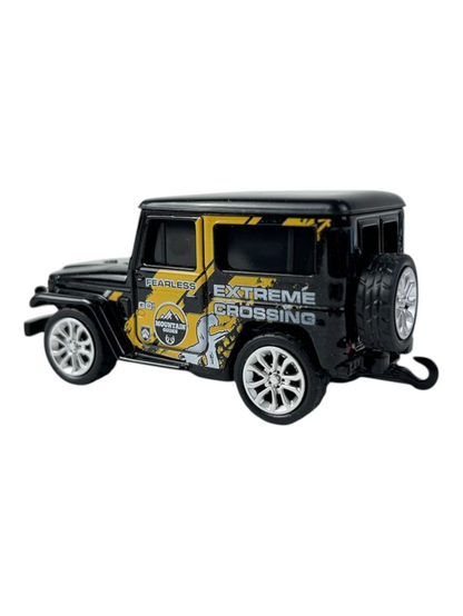 Mini Ric Car Toyota FJ Desktop R/C Speed Regulating Alloy Model Car 1:64 Scale