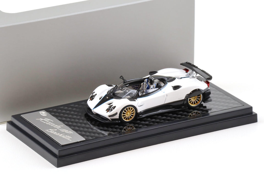 LCD Models Pagani Zonda HP Imported 1:64 Scale die-cast Model (Code-LCD64018-WH-White)