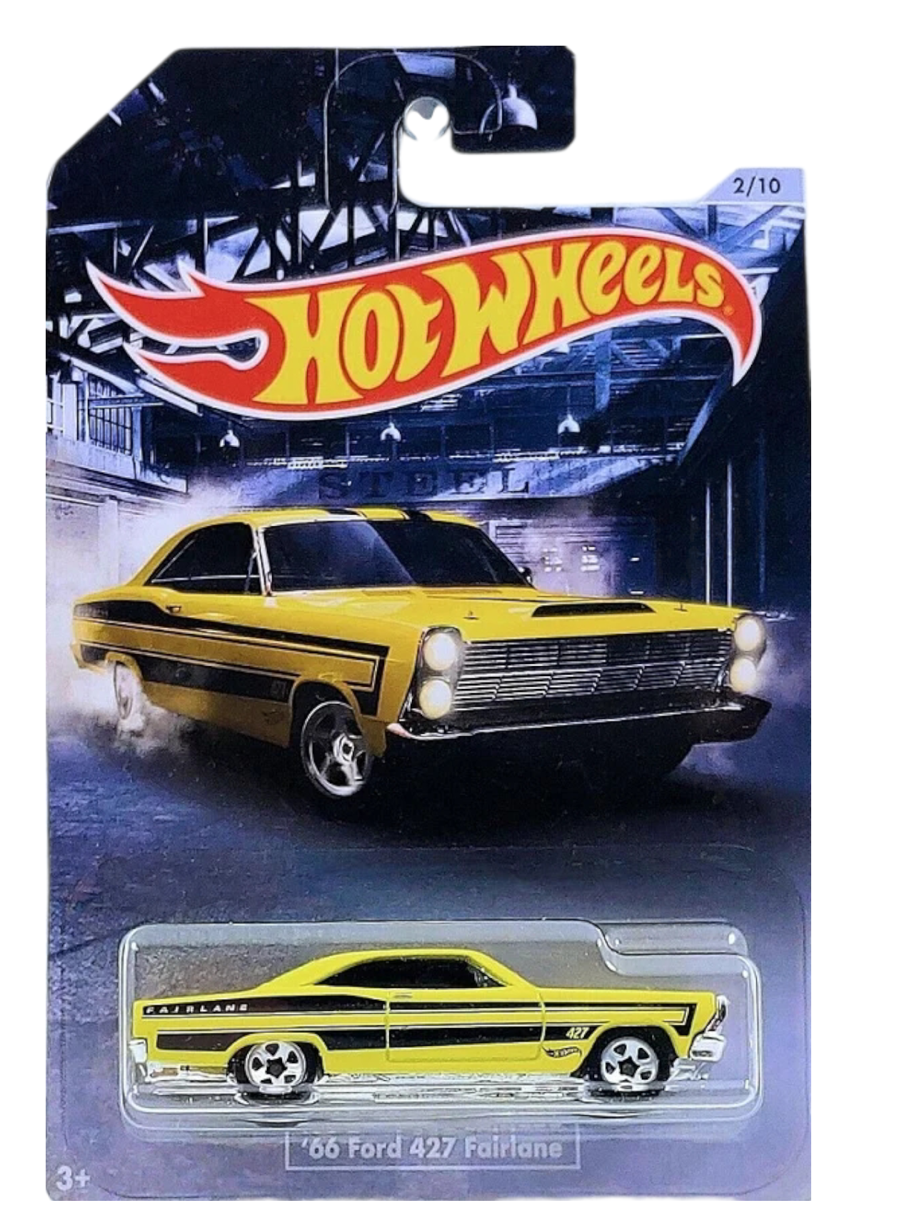 HotWheels 66 ford 427 Fairlane Imported Mainline 1:64 Scale GJW66-0910