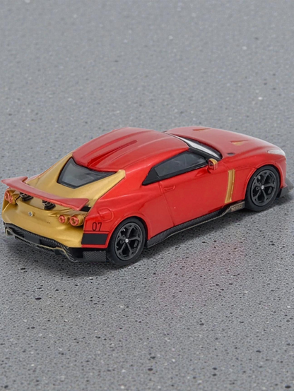 INNO64 Nissan-R50 GT-R by ITALDESIGN 1:64 Scale diecast Model IN64-R50-RED