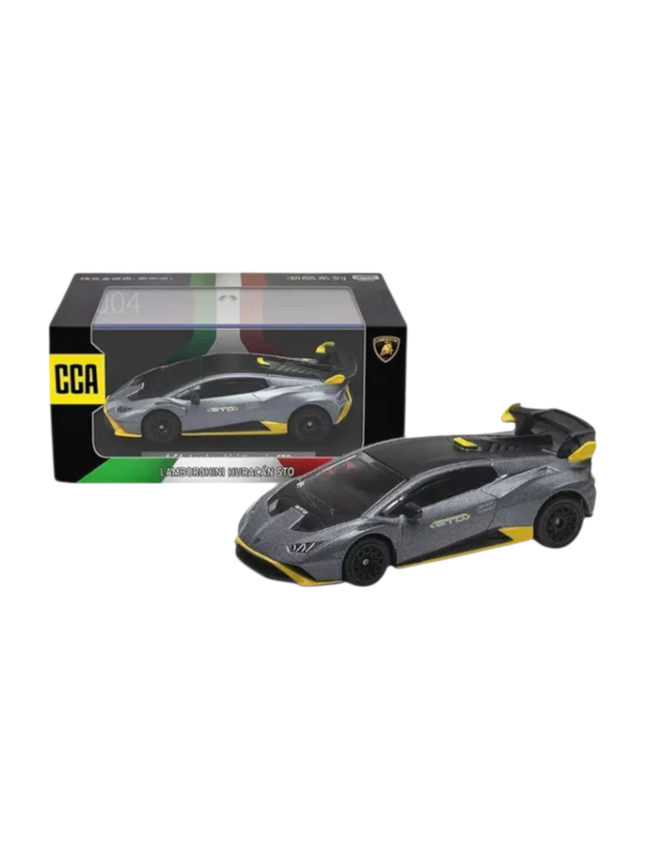 CCA Lamborghini Huracan STO Imported 1:64 Scale No 004