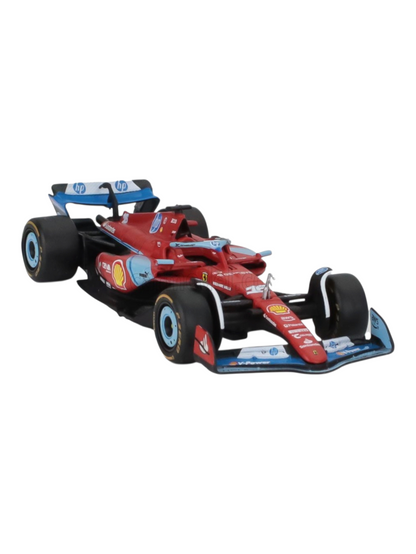 BBURAGO - Ferrari SF-24 2024 - Realistic Car 1:43 Scale Driven by Charles Leclerc - bburago 18-36844