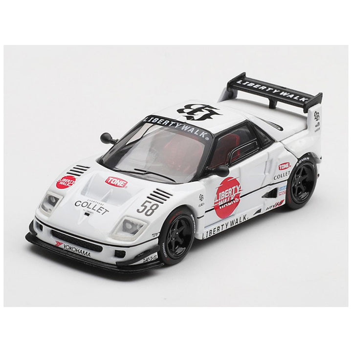 Mini GT #1227: Mazda AZ-1 Liberty Walk LB40 LB-Hinomaru 1:64 Scale
