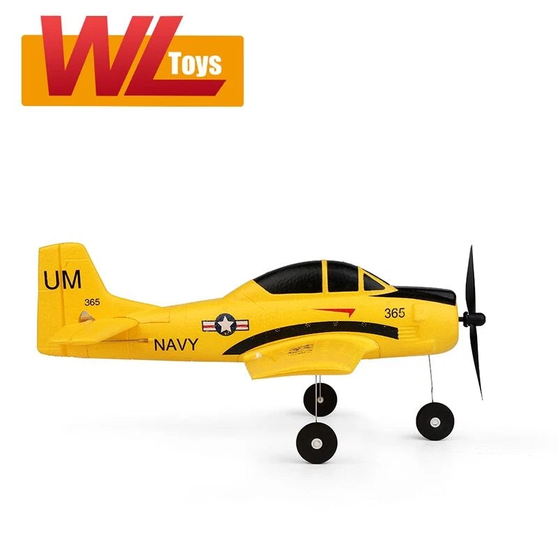 XK A220 P-40 Fighter 3D-6G Mode Uses 6 Axis Gyro Automatic Stabilization Mode 2.4 ghz 4Ch Radio Control Airplane Aircraft