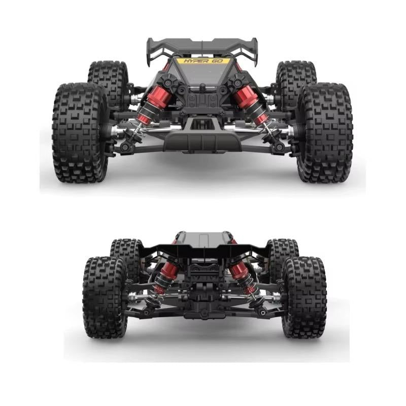 MJXRC Hyper GO 1/16 Scale 4WD Brushless RC Off-Road Truck – High Speed 45 KM/H, Powerful 4WD Remote Control Cars