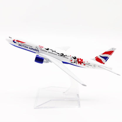 Aircraft Model British Airways 16 cm Diecast (code 140) .