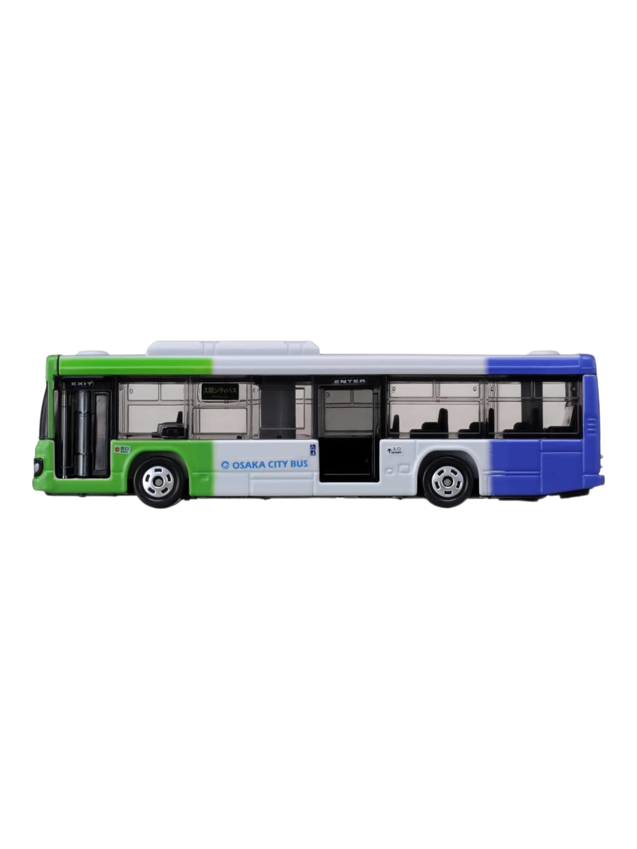 Tomica Isuzu Erga Osaka City Bus imported mainline 1:82 Scale