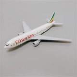 Aircraft Model 16cm Aircraft Ethiopian Cargo B777F Alloy Plane Model (code-139)