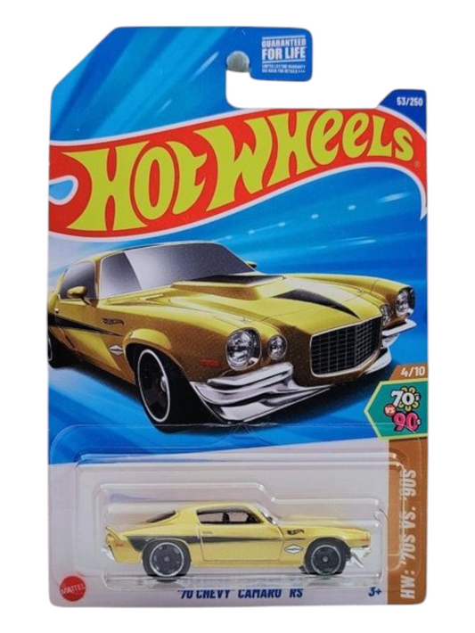 HotWheels 70 Chevy Camaro RS Imported Mainline 1:64 Scale
