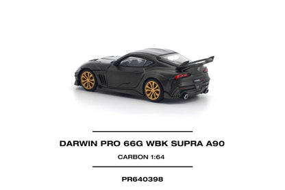 ( PR640398 ) Pop Race DARWIN PRO 66G WBK SUPRA A90 CARBON EDITION Diecast Model 1:64 Scale