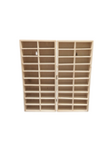 Foldable Wooden 40 Compartment Car Storage Case  1:64 Scale
