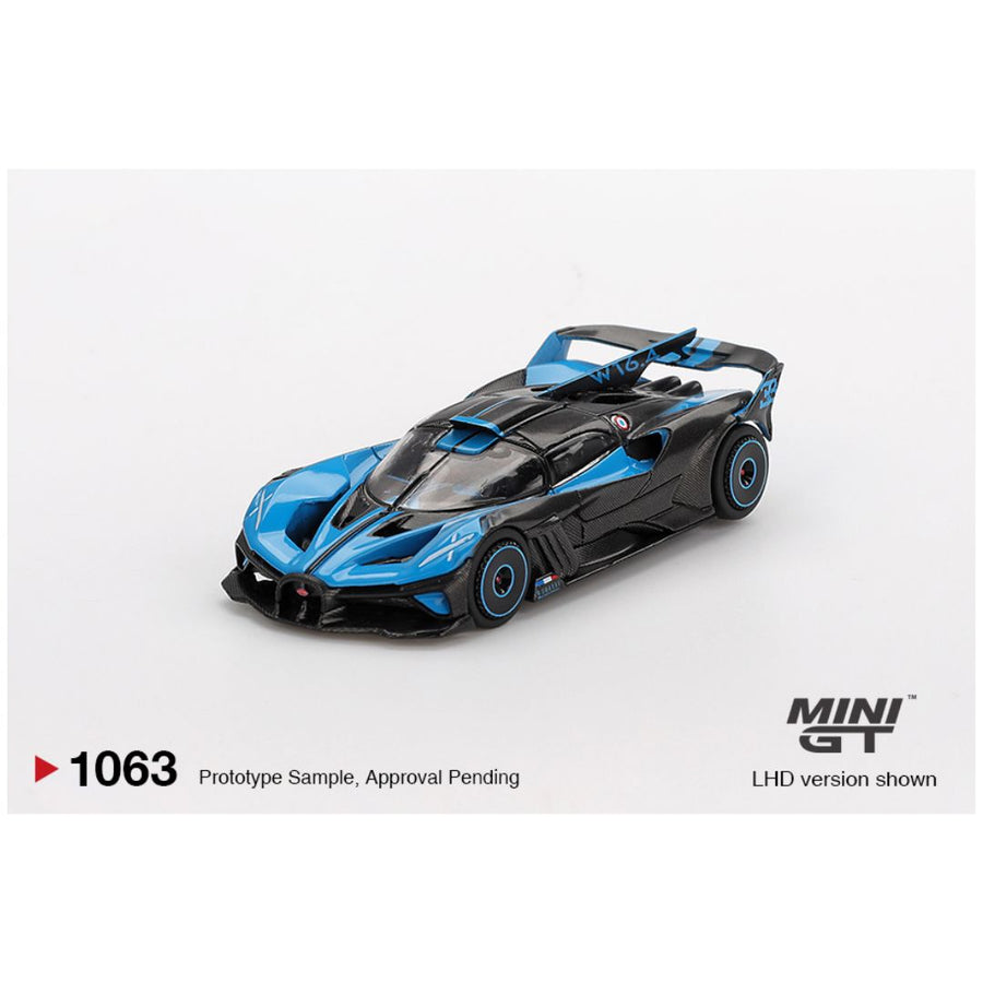 Mini GT Bugatti Bolide Presentation ( code-1063 ) Imported 1:64 Scale