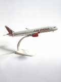 Aircraft Air India Airbus A350-900 VT - JRH Airplane Diecast Metal Display Stand With Landing Wheels 20cm Scale (No.326)