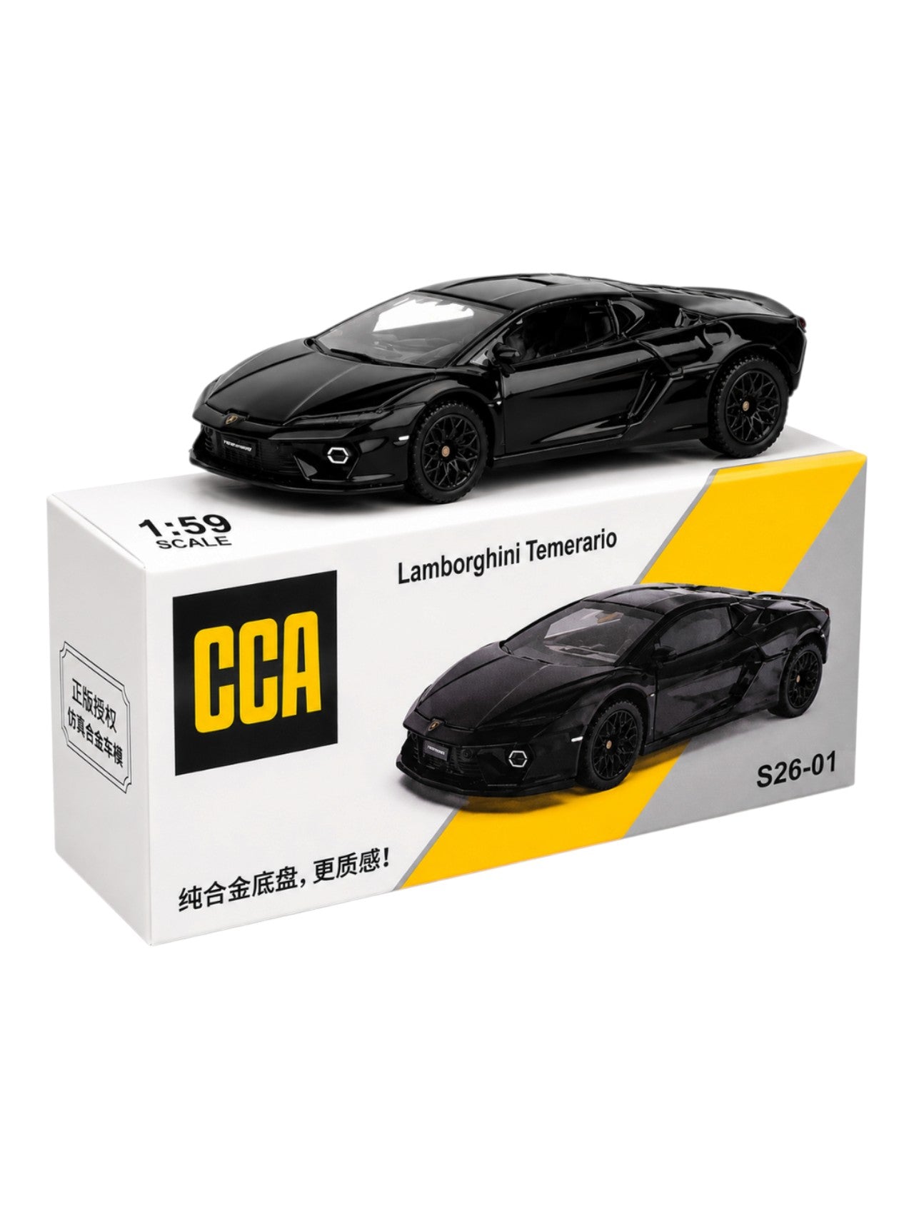 CCA 'Lamborghini Temerario Diecast Model (S26-01) Imported 1:64 Scale