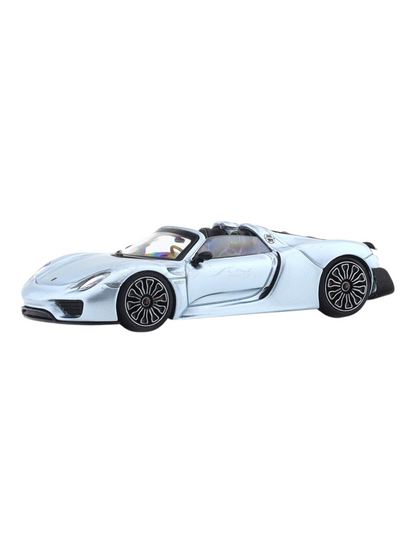 Time micro porsche 918 spyder  (with figure & acrylic case) 1:64 Scale
