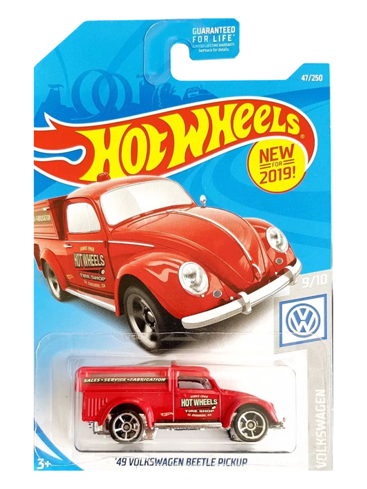 HotWheels 49 Volkswagen Beetle Pickup Imported Mainline 1:64 Scale