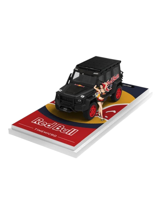 Time Micro Mercedes-Benz G550 1:64 Scale (With Acrylic Case and Action Figure)