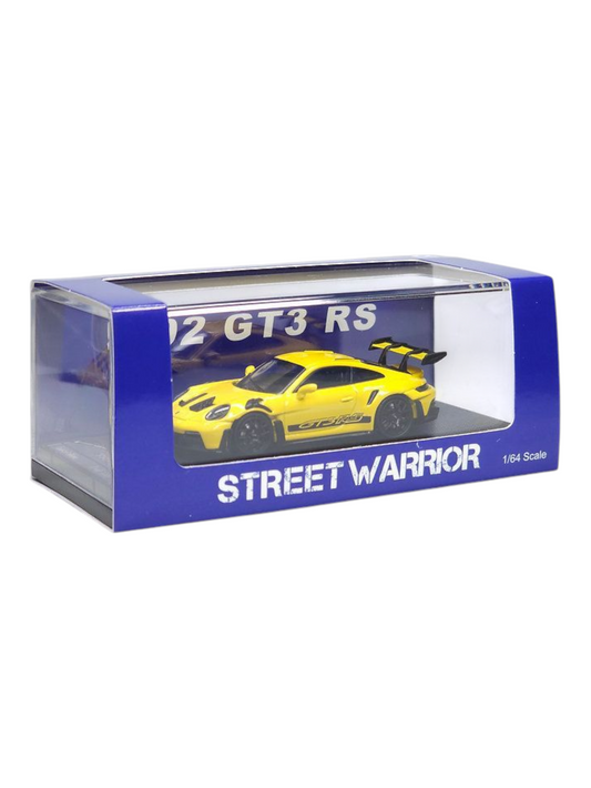 Street Warrior Porsche 992 GT3 RS Premium Diecast 1:64 Scale (With Acrylic Case)