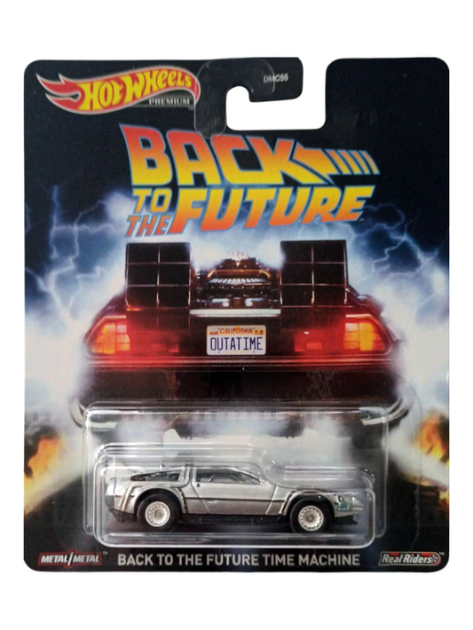 HotWheels Back to the Future Time Machine Imported Premium 1:64 Scale