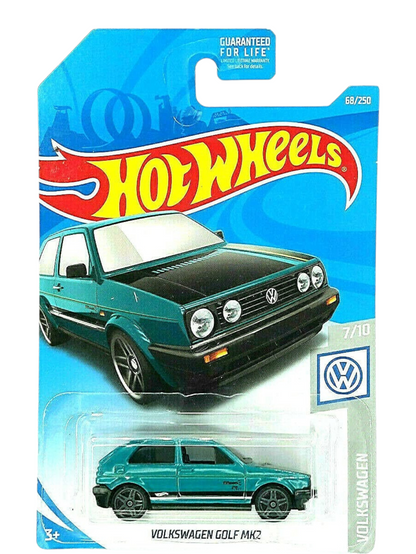 Hotwheels Volkswagen Golf MK2 Imported Mainline 1:64 Scale