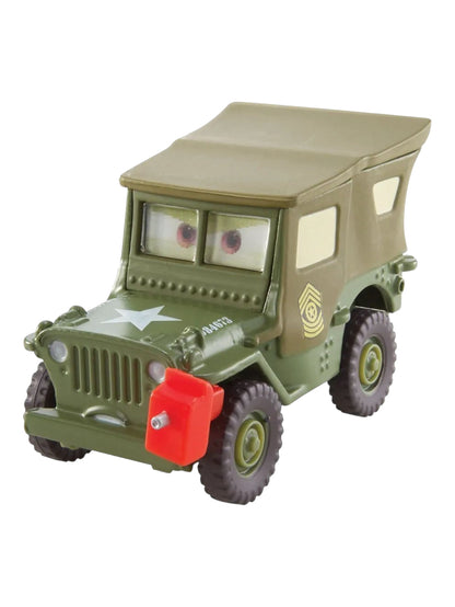 Disney Pixar Cars pit crew sarge-sargento eouipo de pits sergent equipe de ravitaillement 1:64 Scale