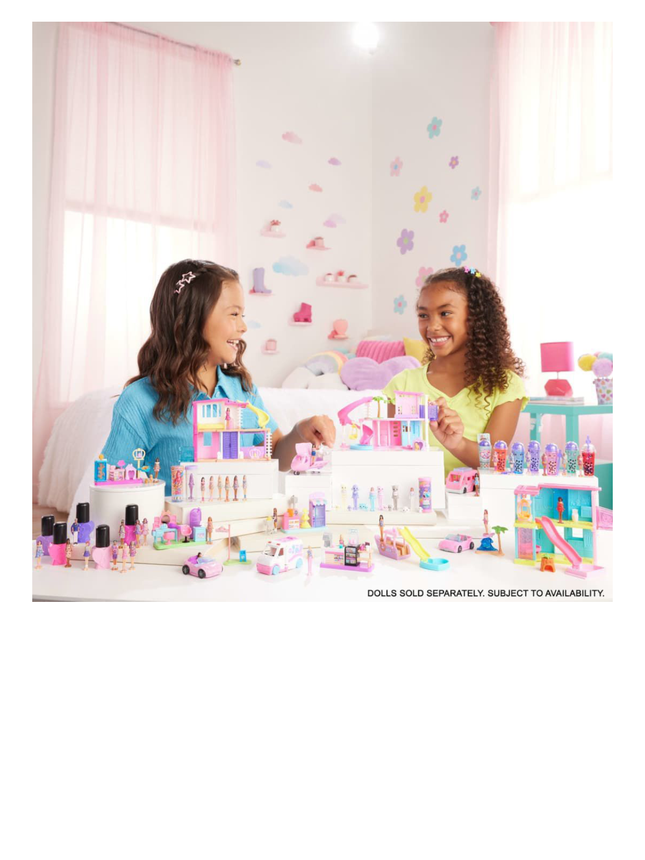 Mattel Mini Barbie Doll and Vehicle Set