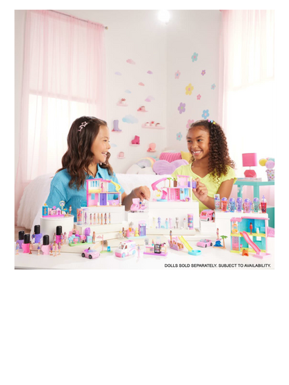 Mattel Mini Barbie Doll and Vehicle Set