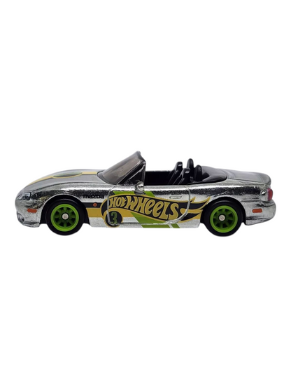 HotWheels 2025 Zamac Edition 2004 Mazda Mazdaspeed Miata imported premium 1:64 Scale (With Protector)