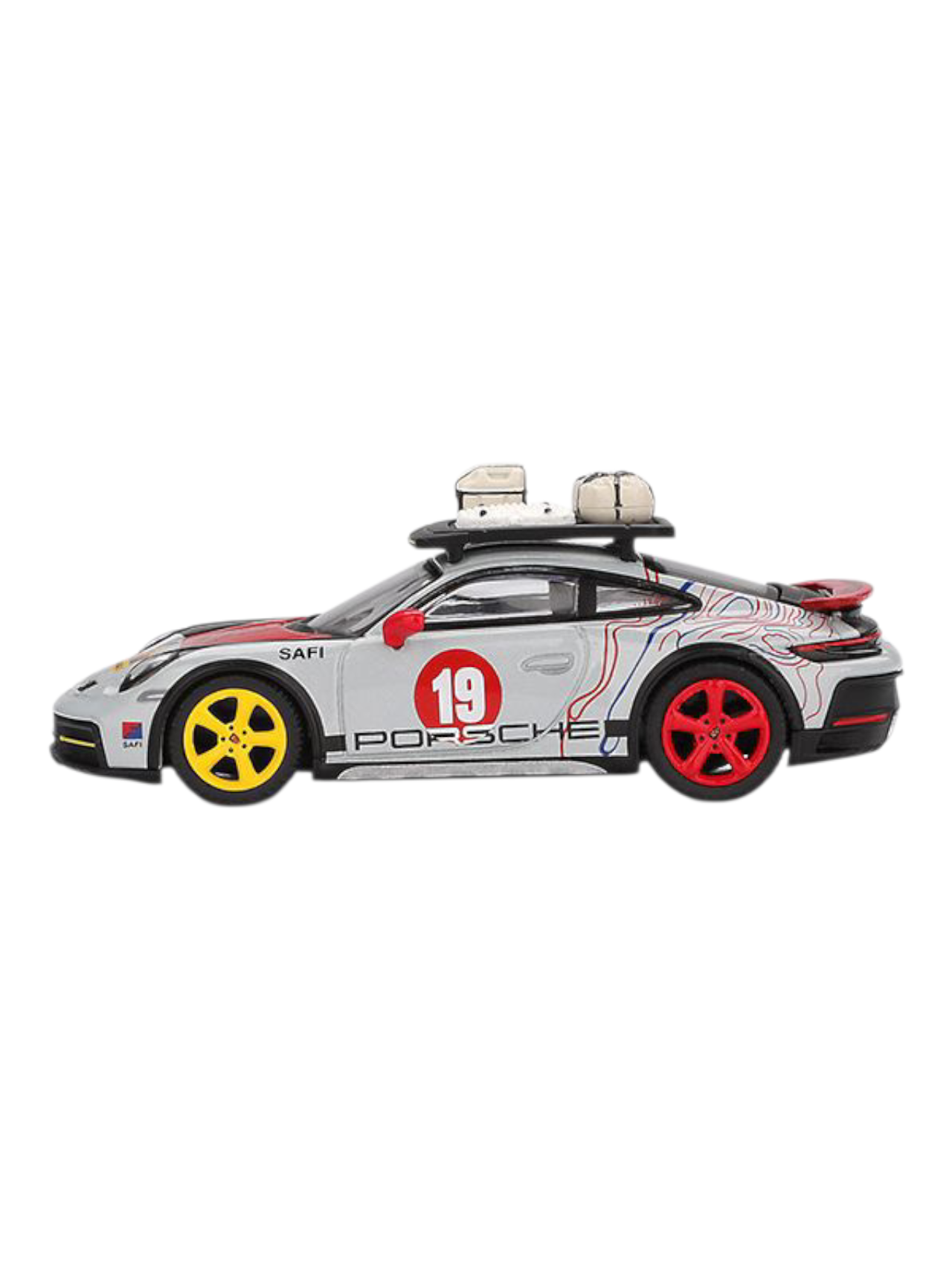 Mini GT Porsche 911 Dakar (Uncle Rally) Code-1068 1:64 Scale