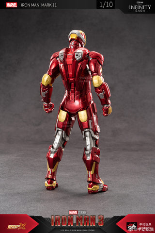 ZD Toys Marvel Studios The Infinity Saga 'Iron Man 3 XI Code-1906-11 MARK11 Action Figures 1:10 Scale